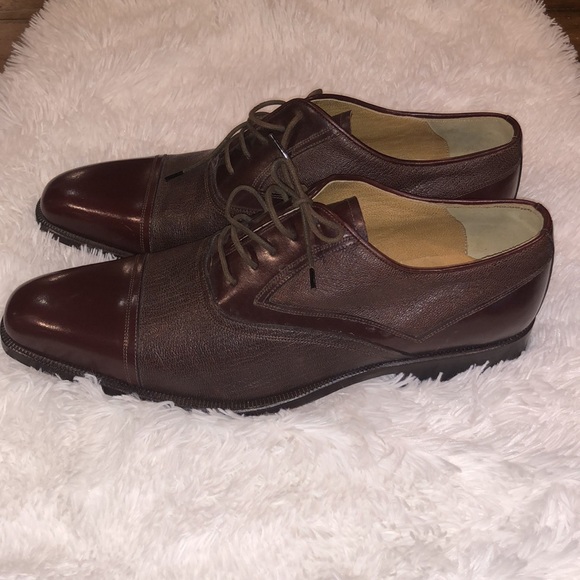 New Lopez taibo size 10 brown leather dress shoes - Picture 2 of 5